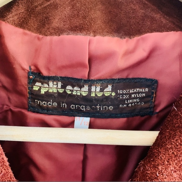 Vintage Suede Blazer Jacket - Picture 10 of 11